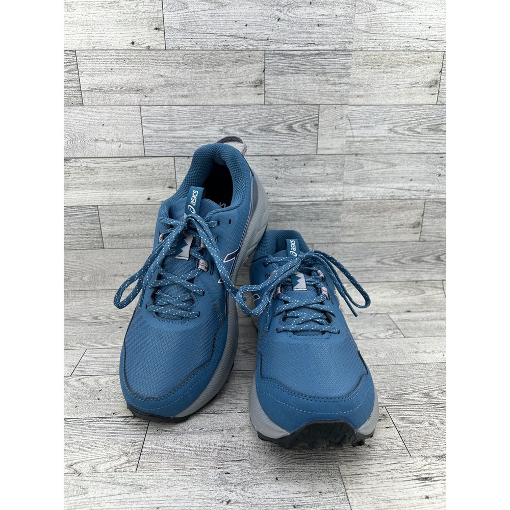 NWOT Like New ASICS Gel Venture 10 Women Blue Trail Running Shoes Size 8.5 US - Picture 2 of 15